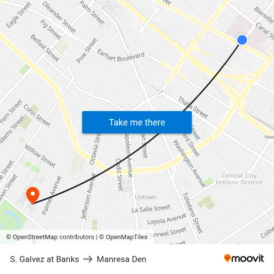 S. Galvez at Banks to Manresa Den map