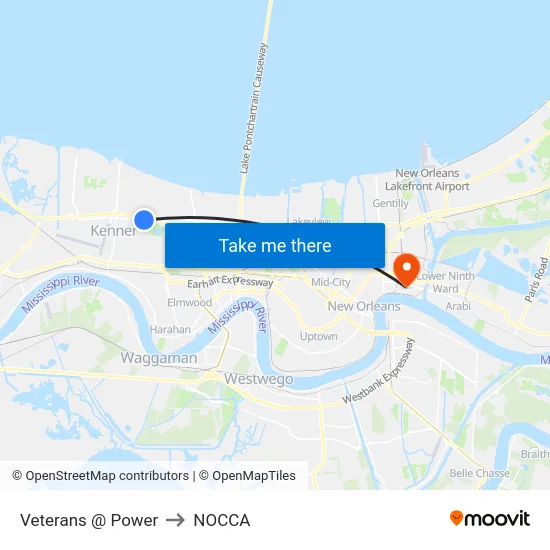 Veterans @ Power to NOCCA map