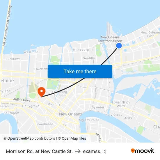 Morrison Rd. at New Castle St. to examss.. :| map