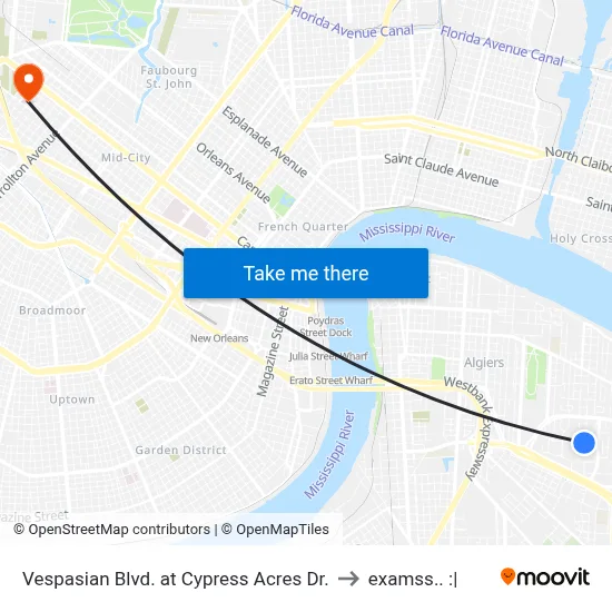 Vespasian Blvd. at Cypress Acres Dr. to examss.. :| map