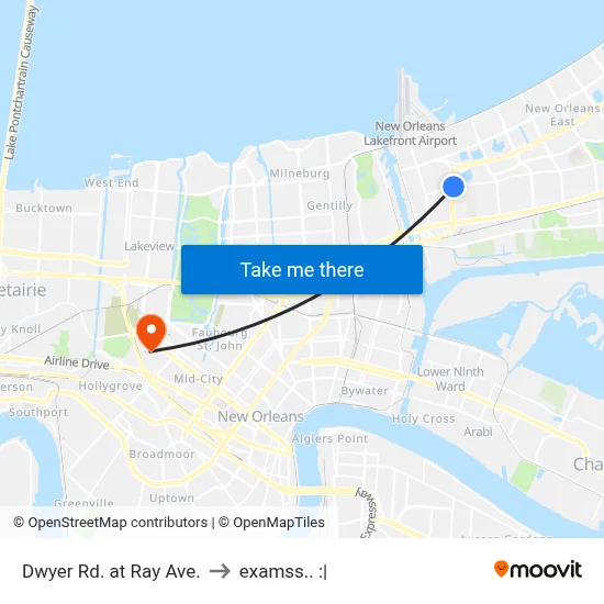 Dwyer Rd. at Ray Ave. to examss.. :| map