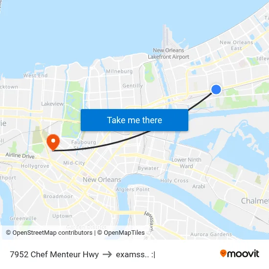 7952 Chef Menteur Hwy to examss.. :| map