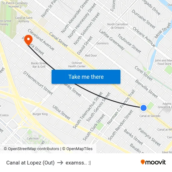 Canal at Lopez (Out) to examss.. :| map