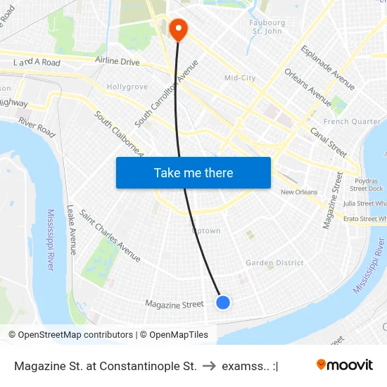 Magazine St. at Constantinople St. to examss.. :| map