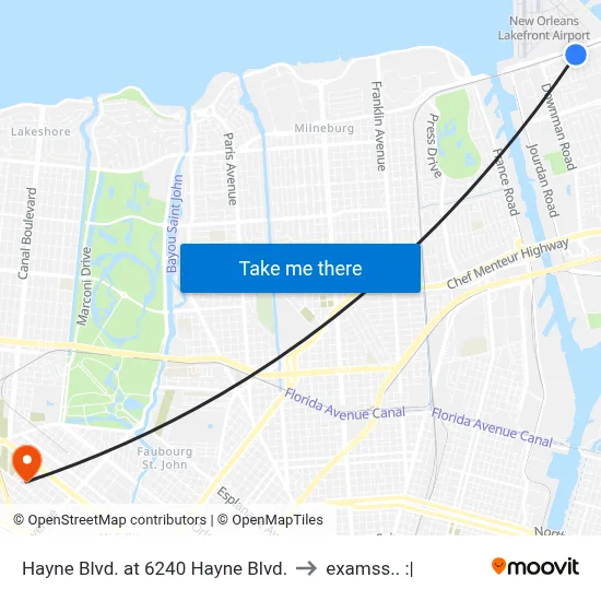 Hayne Blvd. at 6240 Hayne Blvd. to examss.. :| map