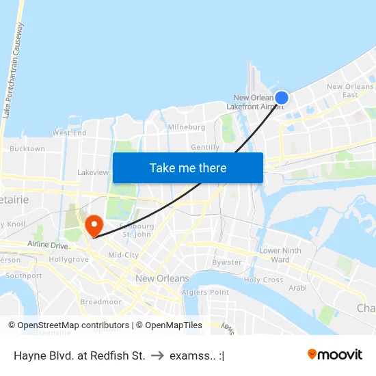 Hayne Blvd. at Redfish St. to examss.. :| map