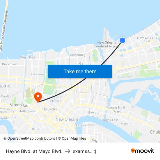 Hayne Blvd. at Mayo Blvd. to examss.. :| map