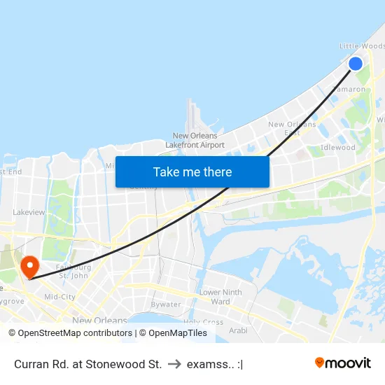 Curran Rd. at Stonewood St. to examss.. :| map