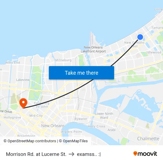 Morrison Rd. at Lucerne St. to examss.. :| map