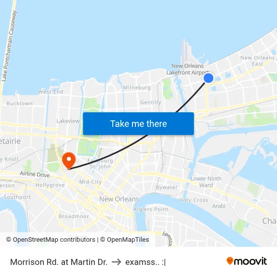 Morrison Rd. at Martin Dr. to examss.. :| map