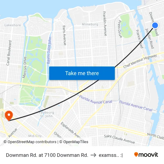 Downman Rd. at 7100 Downman Rd. to examss.. :| map