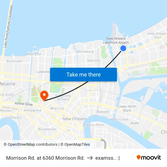 Morrison Rd. at 6360 Morrison Rd. to examss.. :| map