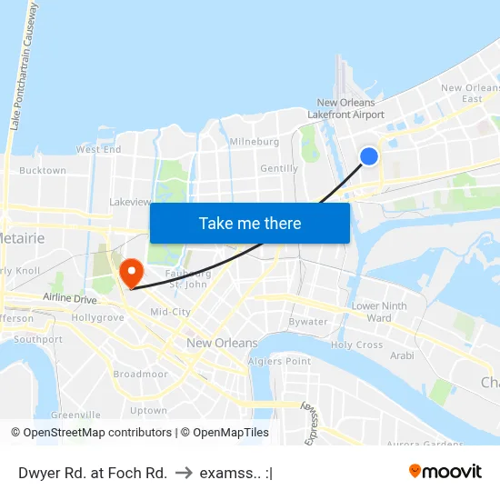 Dwyer Rd. at Foch Rd. to examss.. :| map