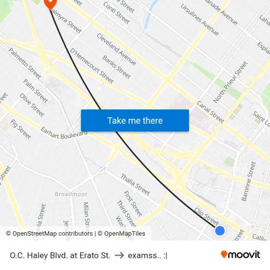 O.C. Haley Blvd. at Erato St. to examss.. :| map