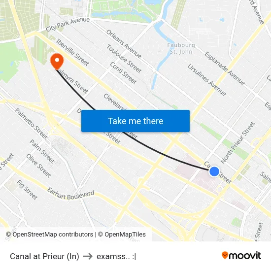 Canal at Prieur (In) to examss.. :| map