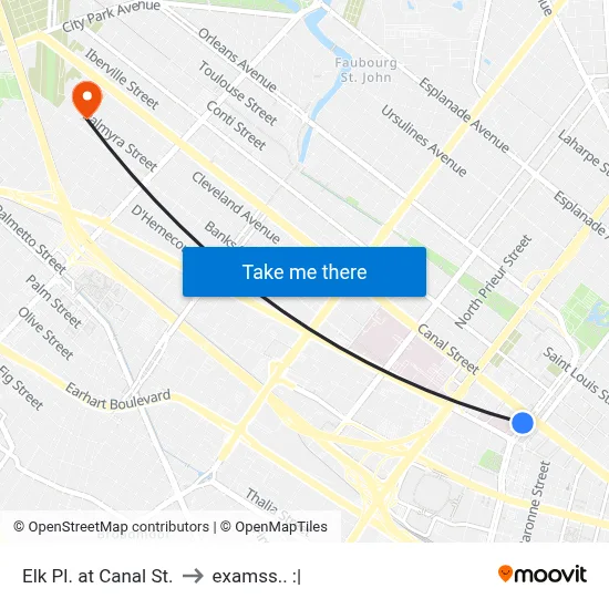 Elk Pl. at Canal St. to examss.. :| map