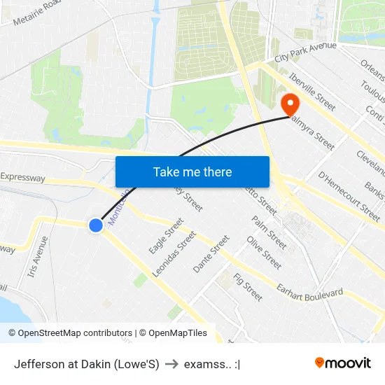 Jefferson at Dakin (Lowe'S) to examss.. :| map
