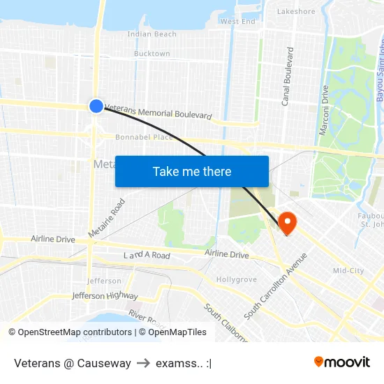 Veterans @ Causeway to examss.. :| map