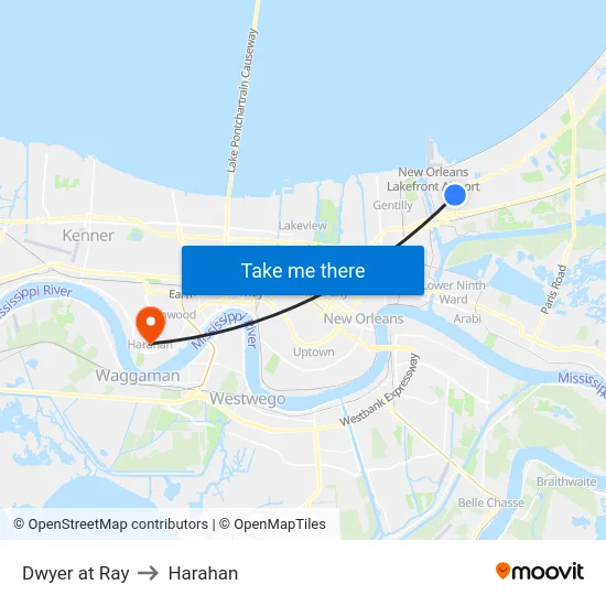 Dwyer at Ray to Harahan map