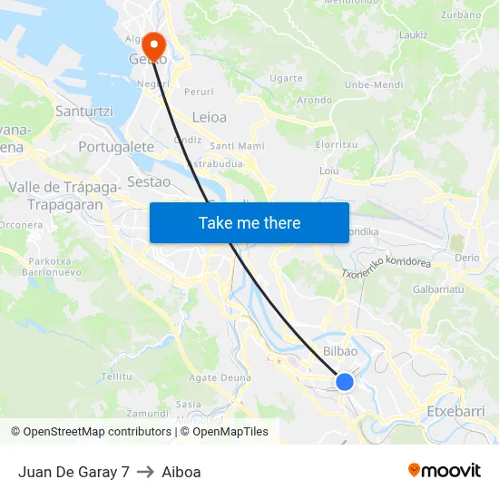 Juan De Garay 7 to Aiboa map