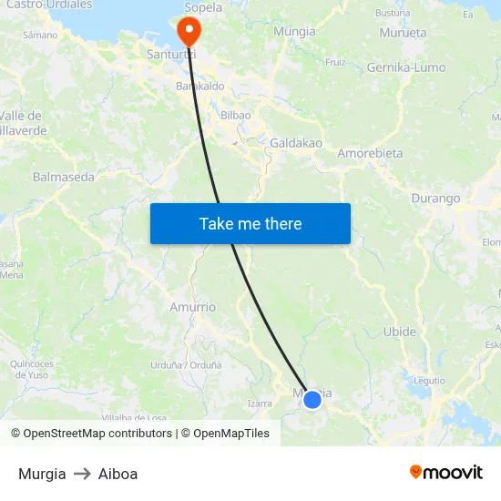 Murgia to Aiboa map