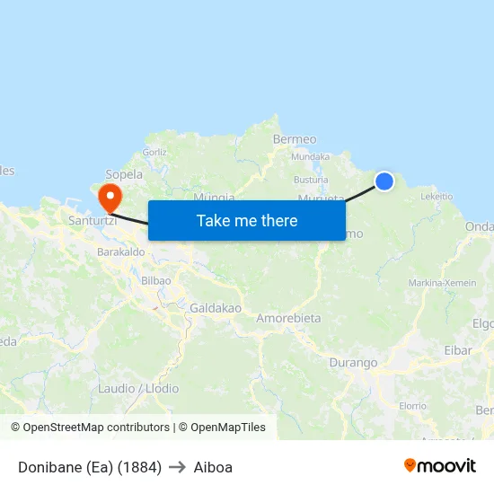 Donibane (Ea) (1884) to Aiboa map