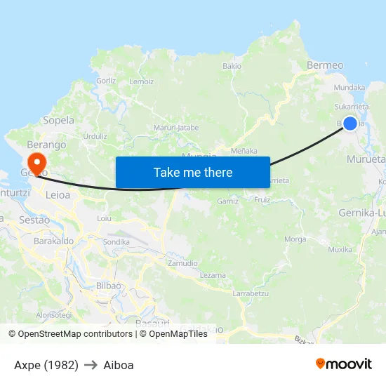 Axpe (1982) to Aiboa map