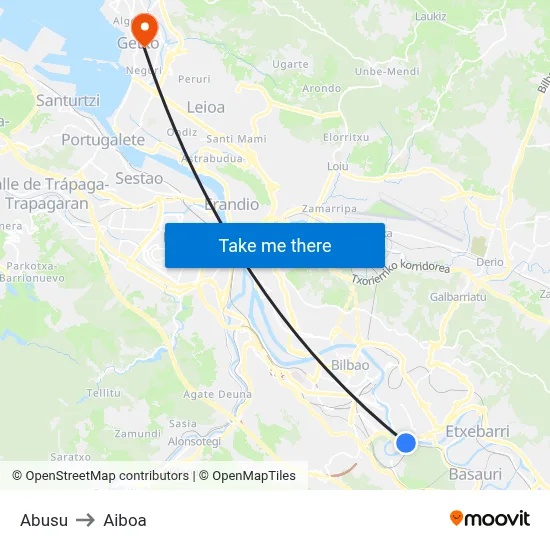 Abusu to Aiboa map