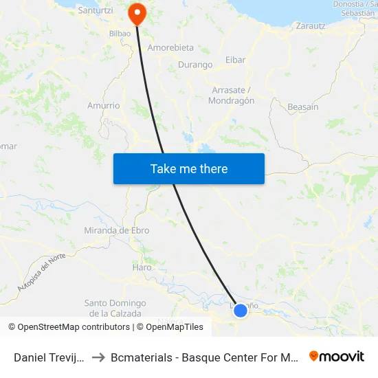 Daniel Trevijano to Bcmaterials - Basque Center For Materials map