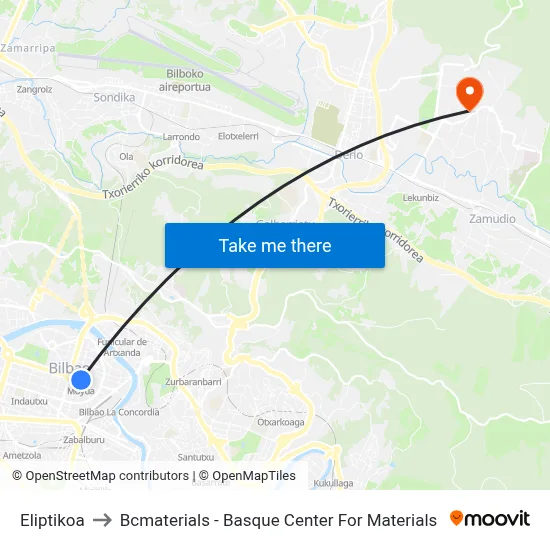 Eliptikoa to Bcmaterials - Basque Center For Materials map