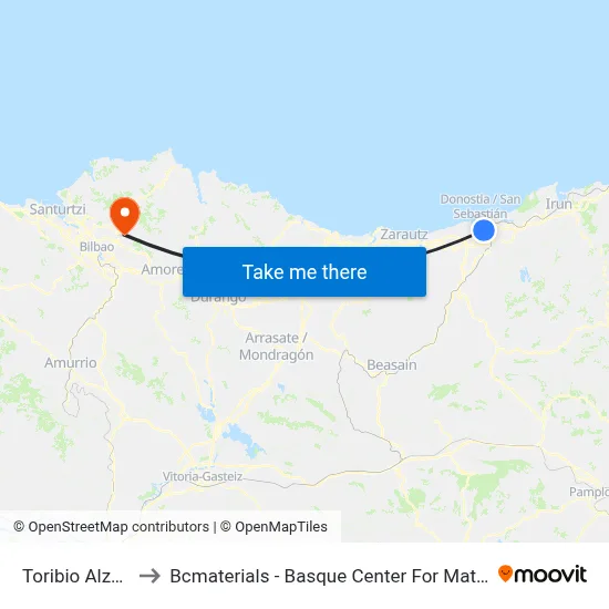 Toribio Alzaga to Bcmaterials - Basque Center For Materials map