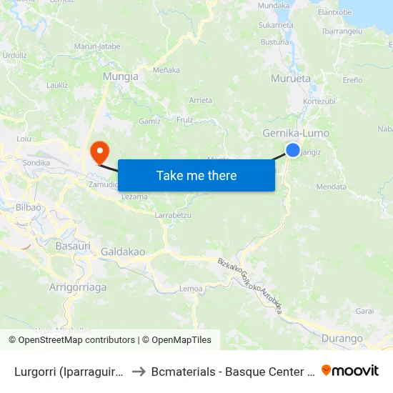 Lurgorri (Iparraguirre) (1849) to Bcmaterials - Basque Center For Materials map