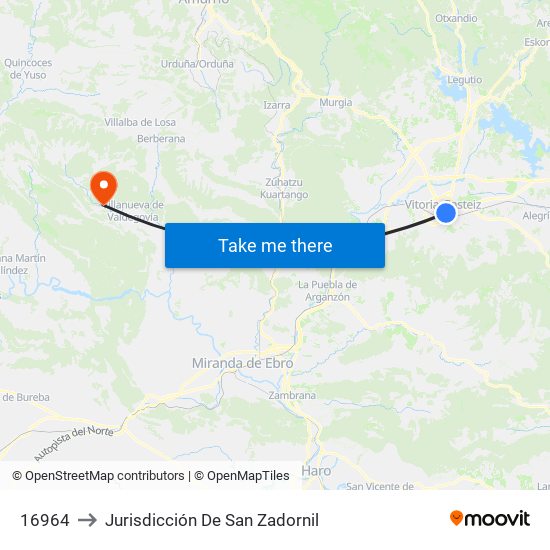 16964 to Jurisdicción De San Zadornil map