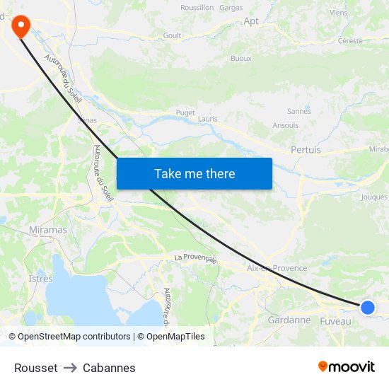 Rousset to Cabannes map