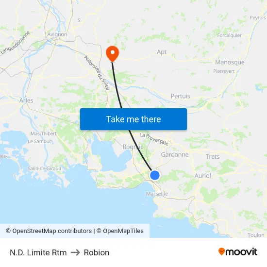 N.D. Limite Rtm to Robion map