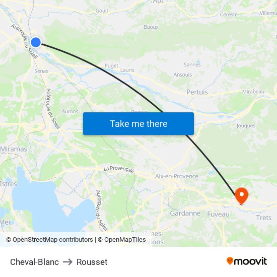 Cheval-Blanc to Rousset map