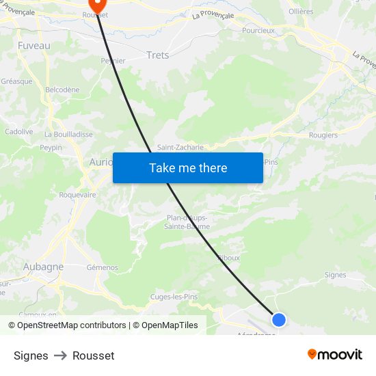 Signes to Rousset map