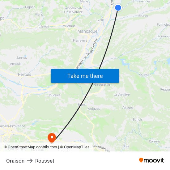 Oraison to Rousset map