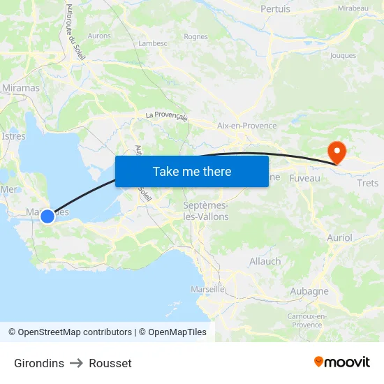 Girondins to Rousset map