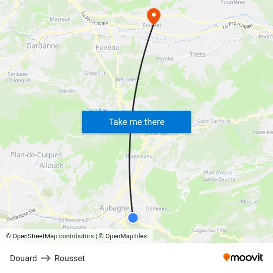 Douard to Rousset map