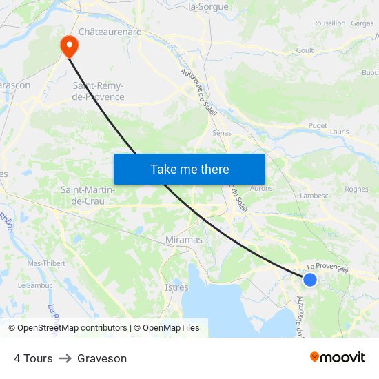 4 Tours to Graveson map