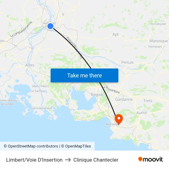 Limbert/Voie D'Insertion to Clinique Chantecler map