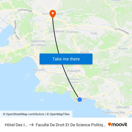 Hôtel Des Impôts to Faculté De Droit Et De Science Politique - Site Schuman map