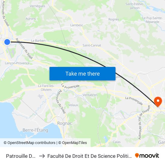 Patrouille De France to Faculté De Droit Et De Science Politique - Site Schuman map