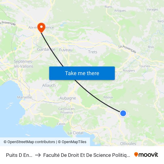 Puits D Encastre to Faculté De Droit Et De Science Politique - Site Schuman map