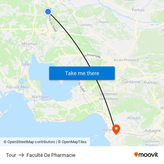 Tour to Faculté De Pharmacie map