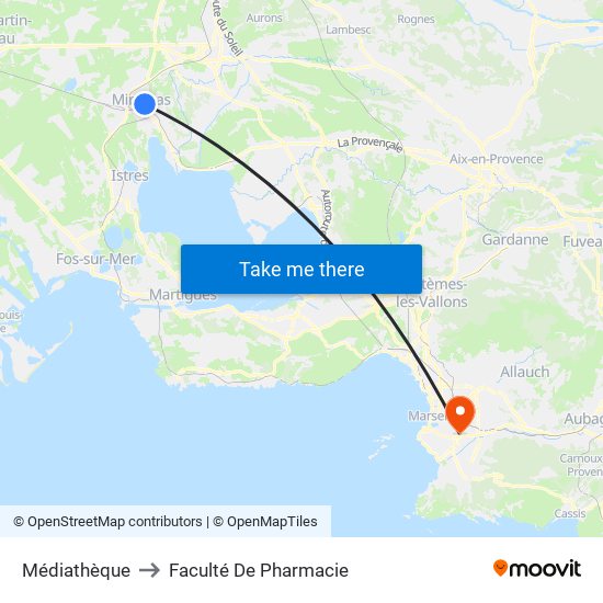 Médiathèque to Faculté De Pharmacie map