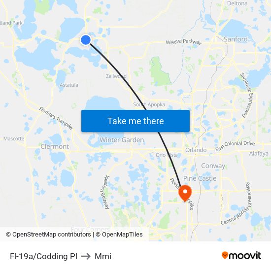 Fl-19a/Codding Pl to Mmi map