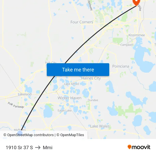 1910 Sr 37 S to Mmi map