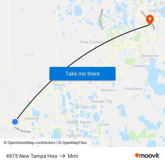 4975 New Tampa Hwy to Mmi map